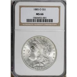 1885-O $1 MS66 NGC