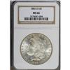 Image 1 : 1885-O $1 MS66 NGC