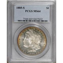 1885-S $1 MS64 PCGS