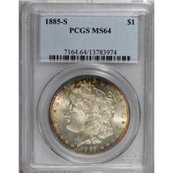 1885-S $1 MS64 PCGS