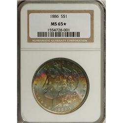 1886 $1 MS65 NGC