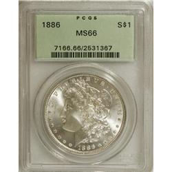 1886 $1 MS66 PCGS