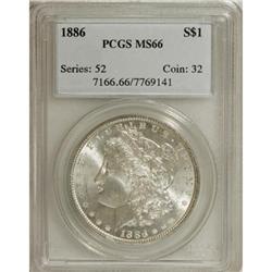 1886 $1 MS66 PCGS
