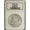 1886-O $1 AU58 NGC