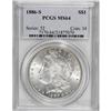 Image 1 : 1886-S $1 MS64 PCGS