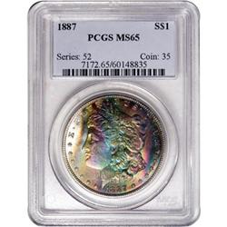 1887 $1 MS65 PCGS