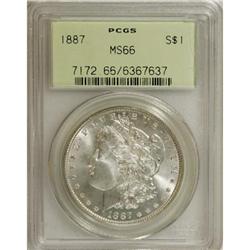 1887 $1 MS66 PCGS