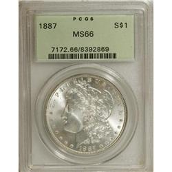 1887 $1 MS66 PCGS