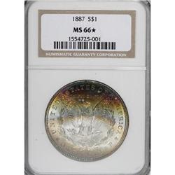 1887 $1 MS66 NGC