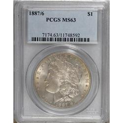 1887/6 $1 MS63 PCGS