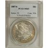 Image 1 : 1887/6 $1 MS63 PCGS