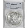 1887/6 $1 MS63 PCGS