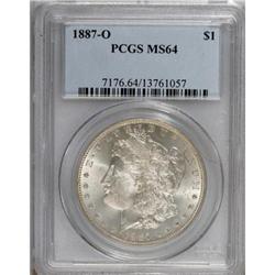 1887-O $1 MS64 PCGS