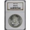 1887-O $1 Prooflike MS63 NGC