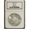 1887-S $1 MS63 NGC
