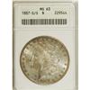 Image 1 : 1887-S $1 MS63 ANACS