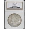 Image 1 : 1887-S $1 MS63 NGC