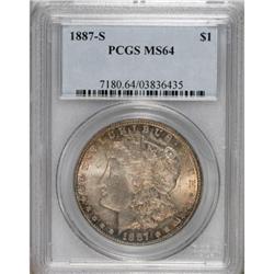 1887-S $1 MS64 PCGS
