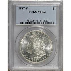 1887-S $1 MS64 PCGS