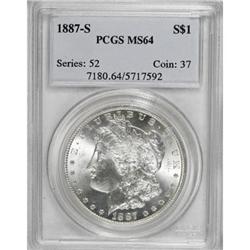 1887-S $1 MS64 PCGS