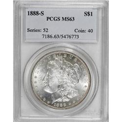 1888-S $1 MS63 PCGS
