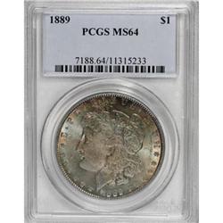 1889 $1 MS64 PCGS