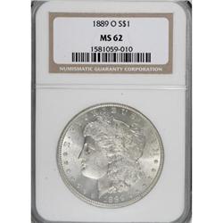 1889-O $1 MS62 NGC