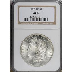 1889-O $1 MS64 NGC
