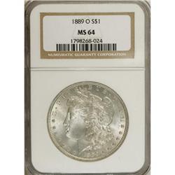 1889-O $1 MS64 NGC