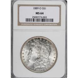 1889-O $1 MS64 NGC