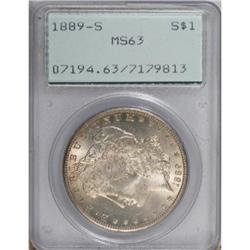 1889-S $1 MS63 PCGS