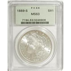 1889-S $1 MS63 PCGS