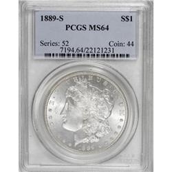 1889-S $1 MS64 PCGS