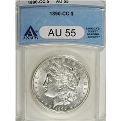 1890-CC $1 AU55 ANACS