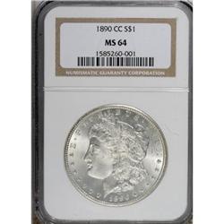 1890-CC $1 MS64 NGC
