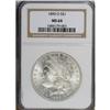 Image 1 : 1890-O $1 MS64 NGC