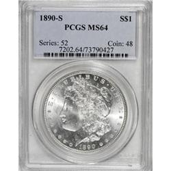 1890-S $1 MS64 PCGS