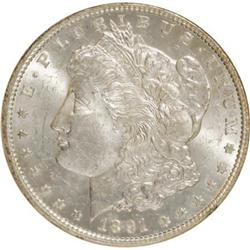 1891-CC $1 MS61 NGC