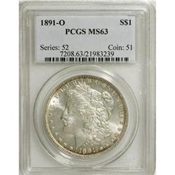 1891-O $1 MS63 PCGS