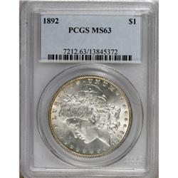 1892 $1 MS63 PCGS