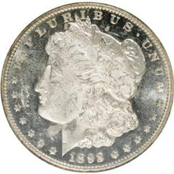 1892-CC $1 Deep Mirror Prooflike MS61 NGC