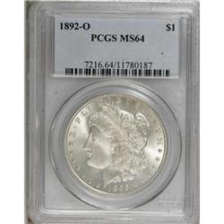 1892-O $1 MS64 PCGS