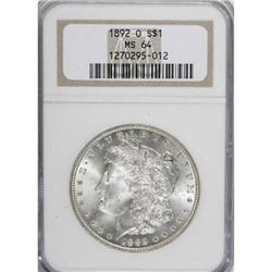 1892-O $1 MS64 NGC