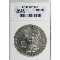 1892-S $1 XF45 ANACS