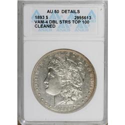 1893 $1 AU50 ANACS