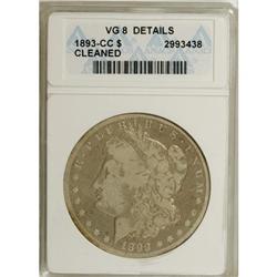 1893-CC $1 VG8 ANACS