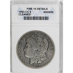1893-CC $1 F15 ANACS