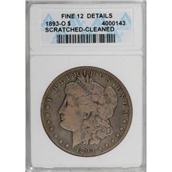 1893-O $1 F12 ANACS