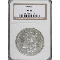1893-O $1 XF45 NGC