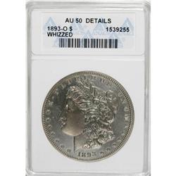 1893-O $1 AU50 ANACS